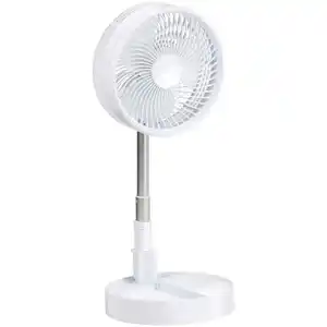 USB-Tischventilator höhenverstellbar weiß