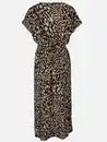 Bild 2 von Damen Maxikleid mit Musterprint Schwarz