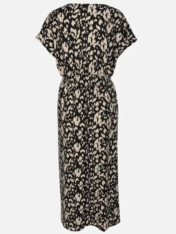 Bild 2 von Damen Maxikleid mit Musterprint Blau