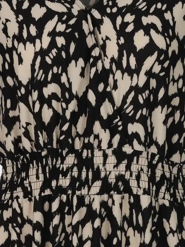 Bild 3 von Damen Maxikleid mit Musterprint Blau