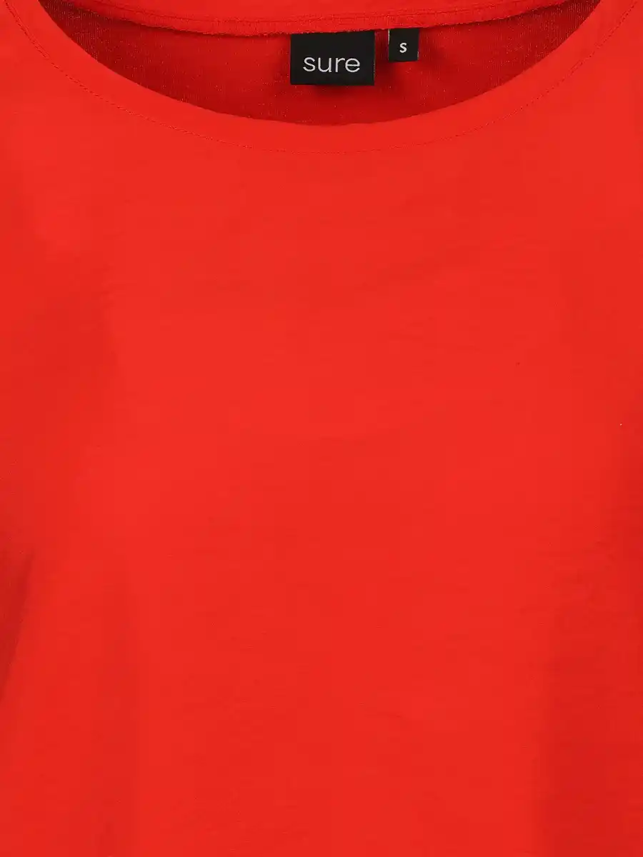 Bild 3 von Damen Shirt im Materialmix Rot