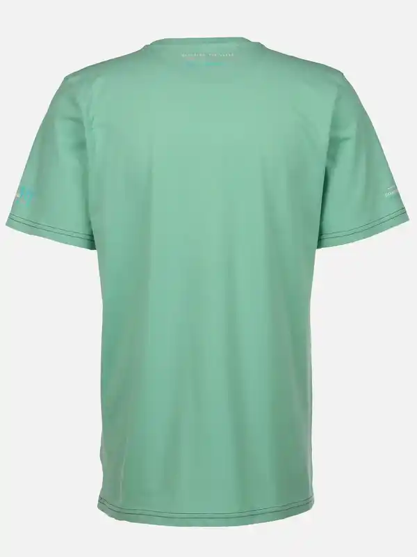 Bild 2 von Herren Shirt mit Frontprint Blau