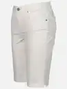 Bild 3 von Damen Bermuda in Slim Fit Weiß