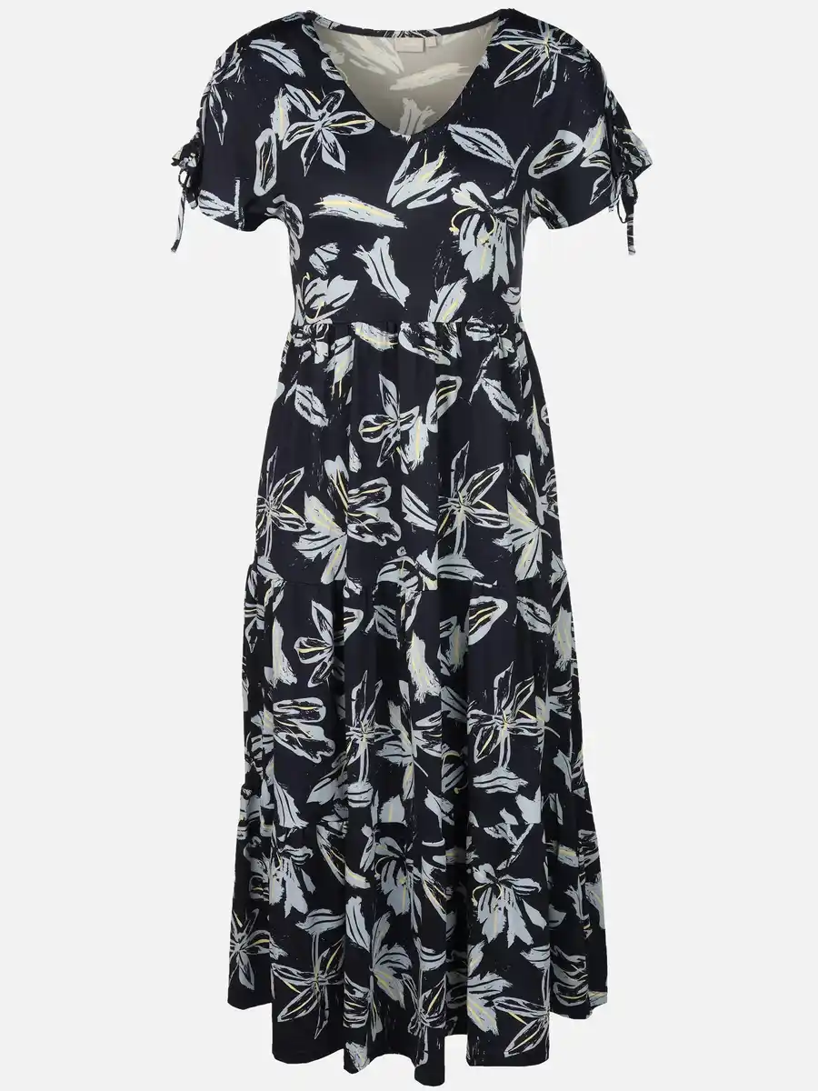 Bild 1 von Damen Jersey Kleid mit Alloverprint Blau