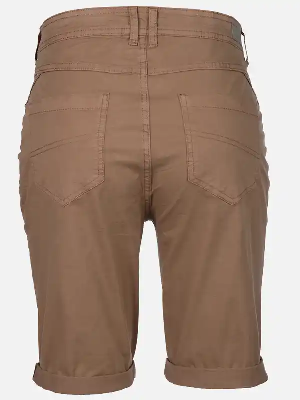 Bild 2 von Damen Shorts in sportivem Style Braun