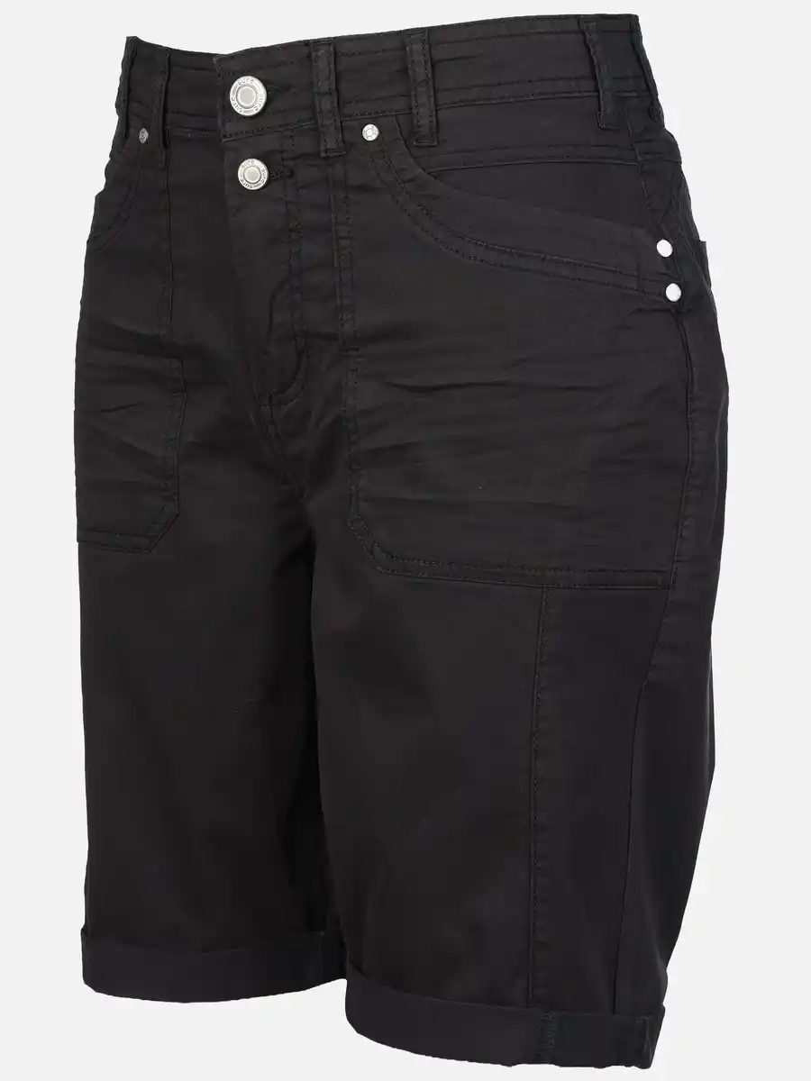Bild 3 von Damen Shorts in sportivem Style Schwarz