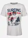 Bild 1 von Herren Shirt mit Frontprint Weiß