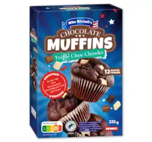 MIKE MITCHELL’S Triple Choc Muffins*