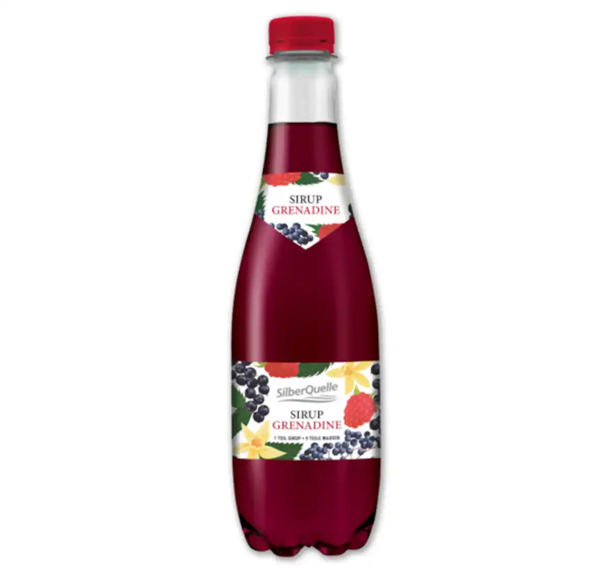 Bild 1 von SILBERQUELLE Fruchtsirup Grenadine