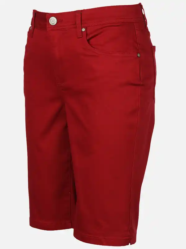 Bild 3 von Damen Bermuda in Slim Fit Rot