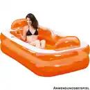 Bild 1 von Aufblasbarer Pool "Relax und Genießer" orange