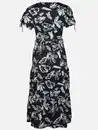 Bild 2 von Damen Jersey Kleid mit Alloverprint Blau