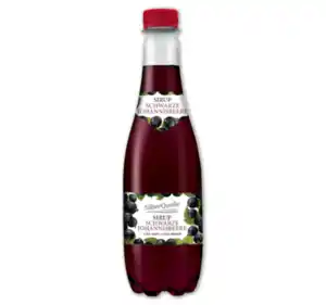 SILBERQUELLE Fruchtsirup Schwarze Johannisbeere