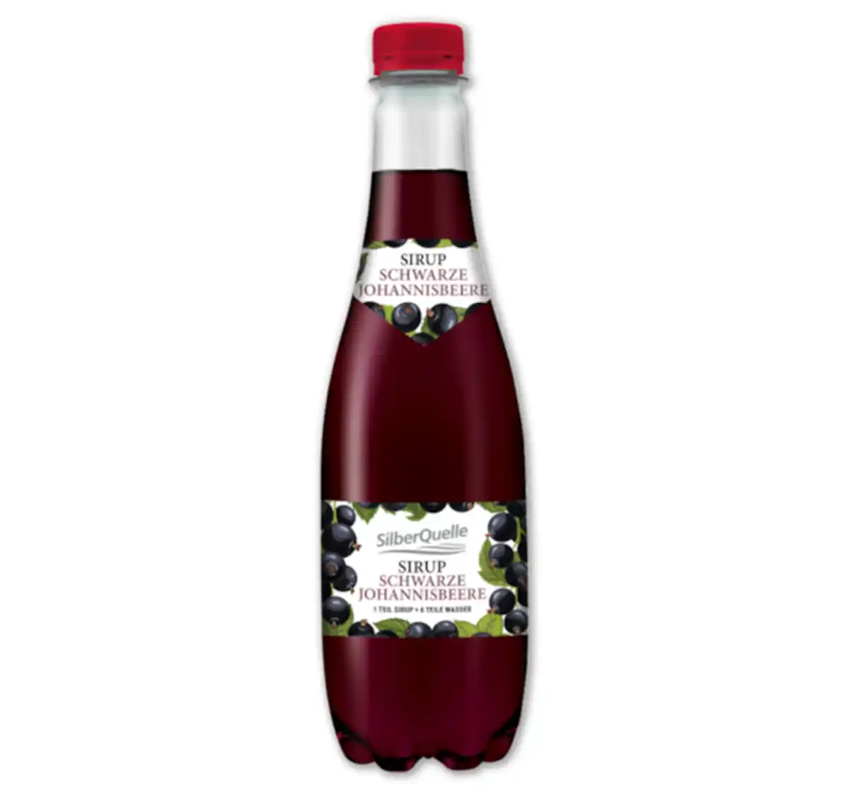 Bild 1 von SILBERQUELLE Fruchtsirup Schwarze Johannisbeere