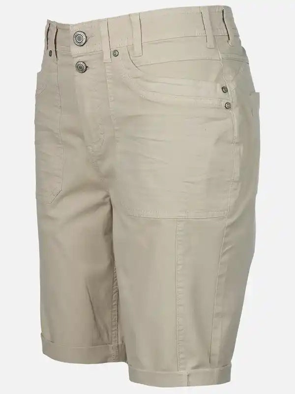 Bild 3 von Damen Shorts in sportivem Style Grau