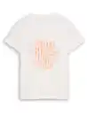 Bild 1 von Damen T-Shirt mit floralem Print Weiß