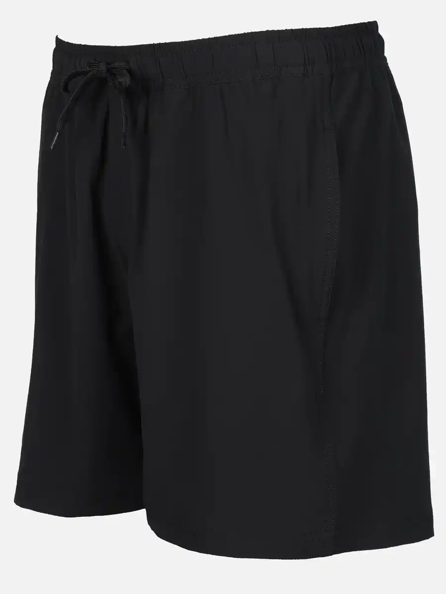 Bild 3 von Herren Badeshorts unifarben Schwarz