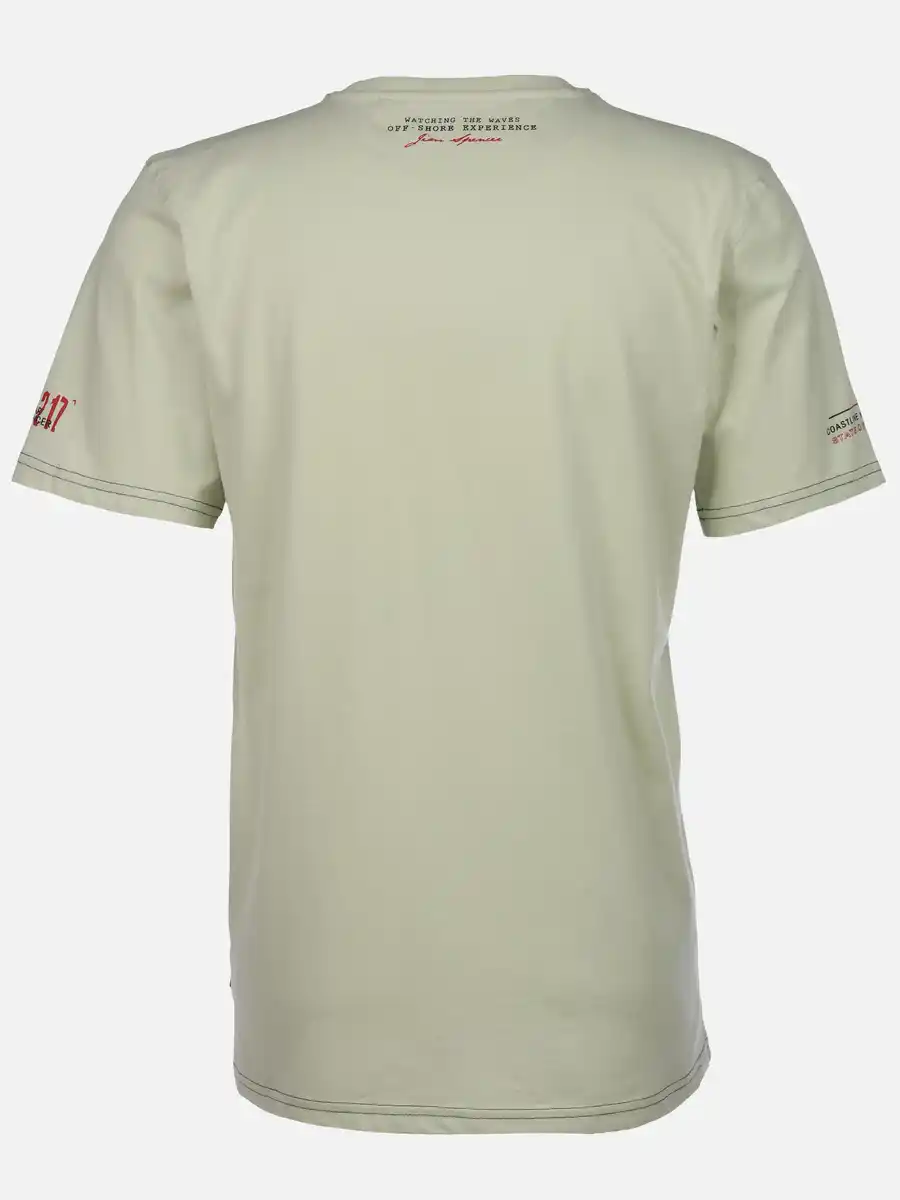 Bild 2 von Herren Shirt mit Frontprint Grün