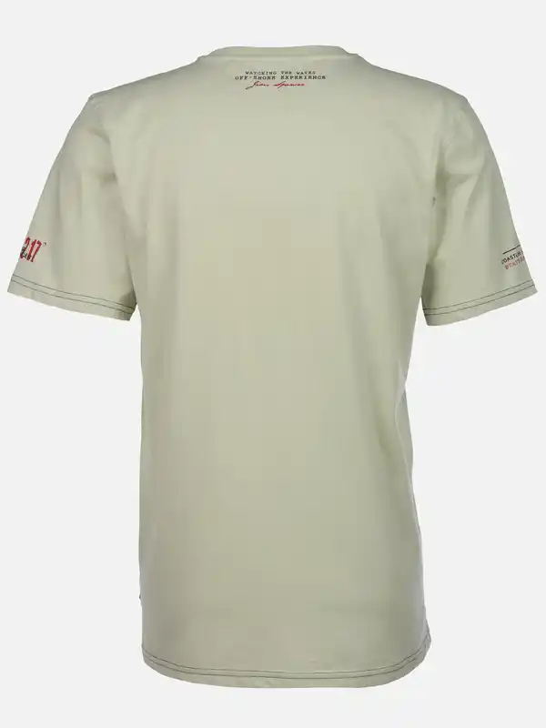 Bild 2 von Herren Shirt mit Frontprint Grün
