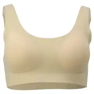 UP2FASHION WOMEN Damen Seamless Bralette, Nude, S 36/38