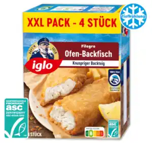 IGLO XXL Ofen-Backfisch*