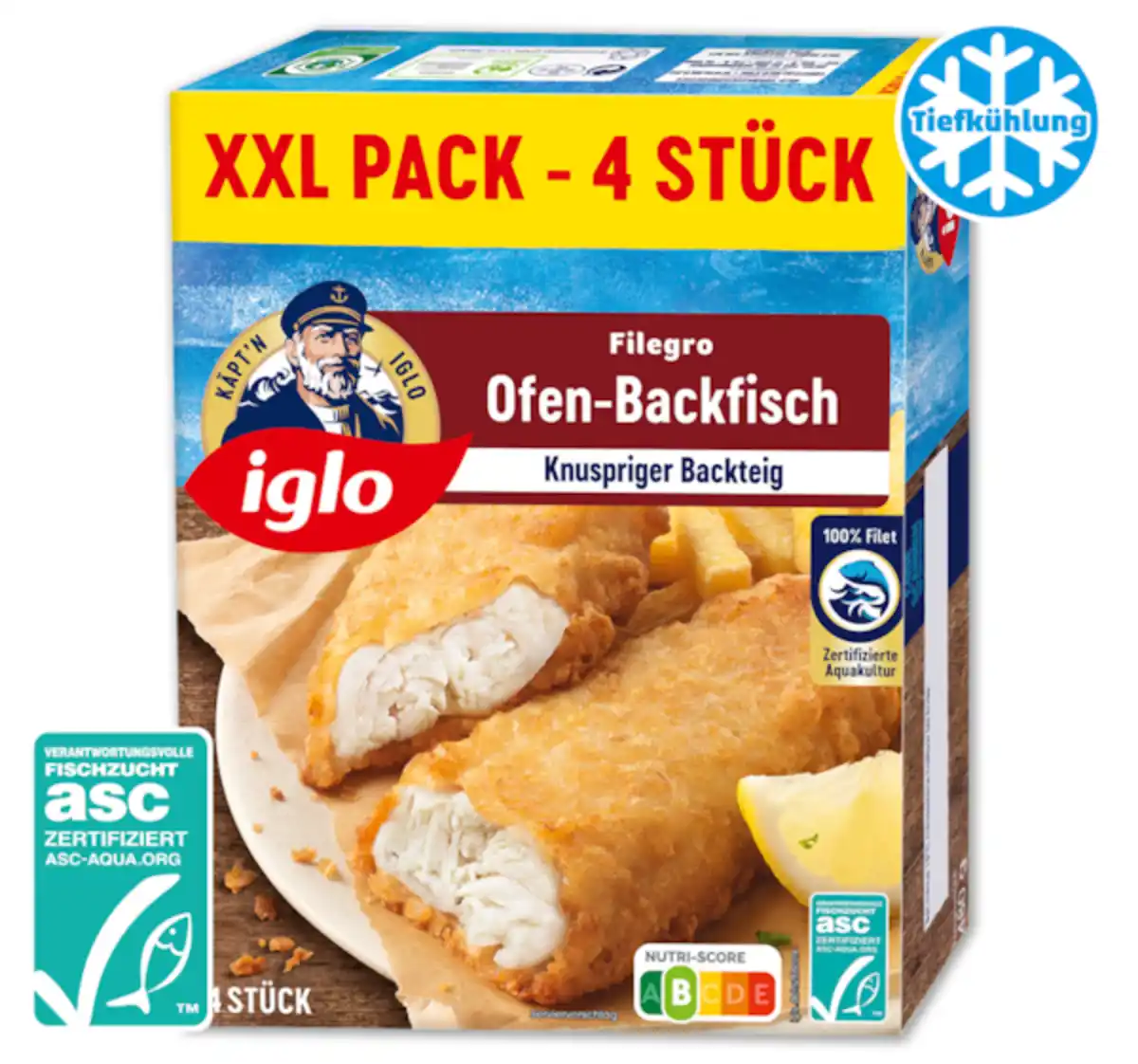 Bild 1 von IGLO XXL Ofen-Backfisch*
