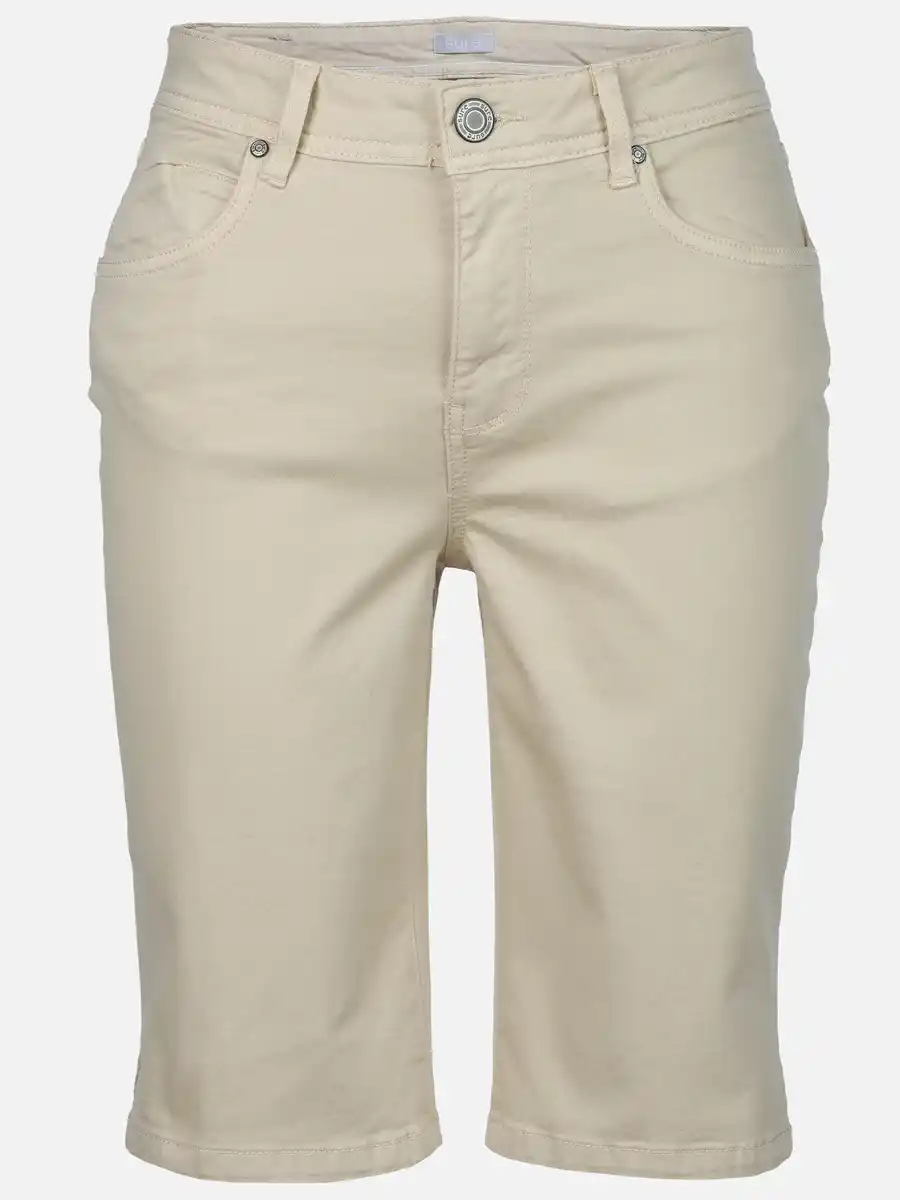 Bild 1 von Damen Bermuda in Slim Fit Beige