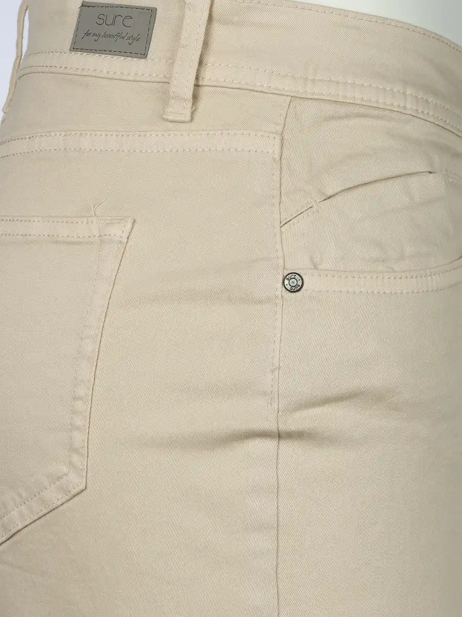 Bild 4 von Damen Bermuda in Slim Fit Beige