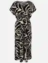 Bild 1 von Damen Maxikleid mit Musterprint Schwarz