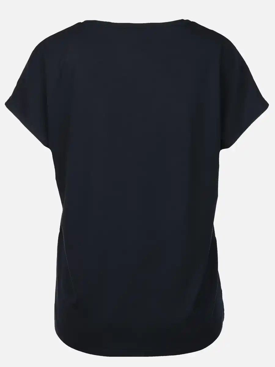 Bild 2 von Damen Shirt im Materialmix Blau