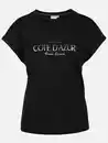 Bild 1 von Damen Shirt mit Folienprint Schwarz