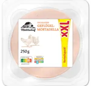 MÜHLENHOF Geflügel-Mortadella*