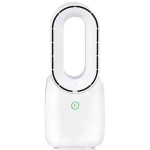 Flügelloser USB-Tischventilator weiß
