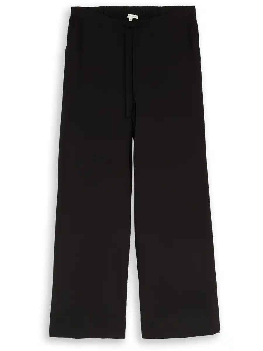 Bild 4 von Damen Hose mit Kordelzug Schwarz