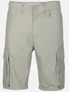 Herren Cargoshorts mit vielen Details Grau