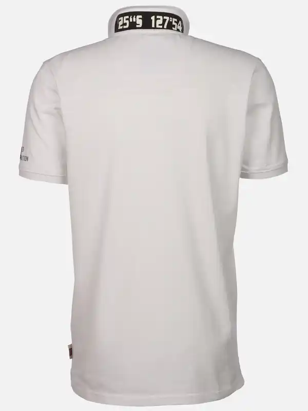 Bild 2 von Herren Poloshirt mit Brusttasche Weiß