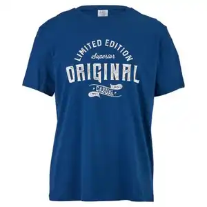 UP2FASHION MEN Herren T-Shirt Marineblau, M