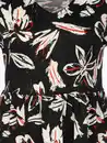 Bild 3 von Damen Jersey Kleid mit Alloverprint Schwarz