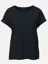 Bild 1 von Damen Shirt im Materialmix Blau
