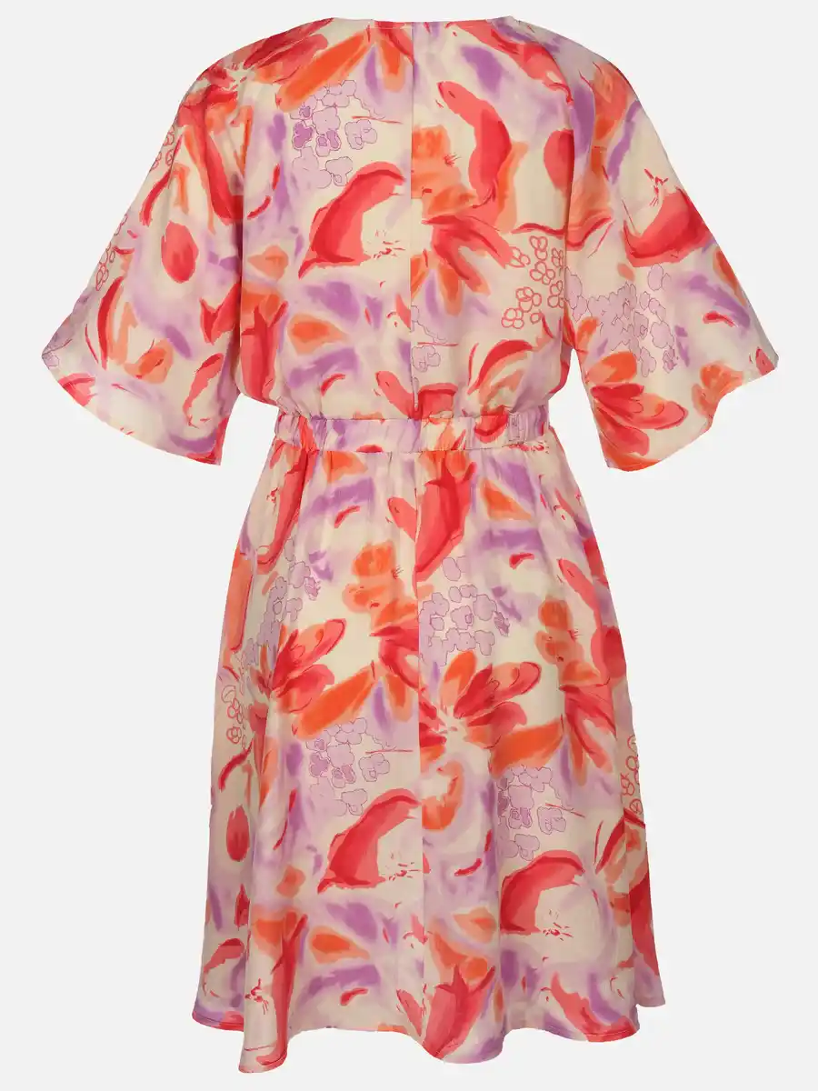 Bild 2 von Damen Sommerkleid mit Alloverprint Rot