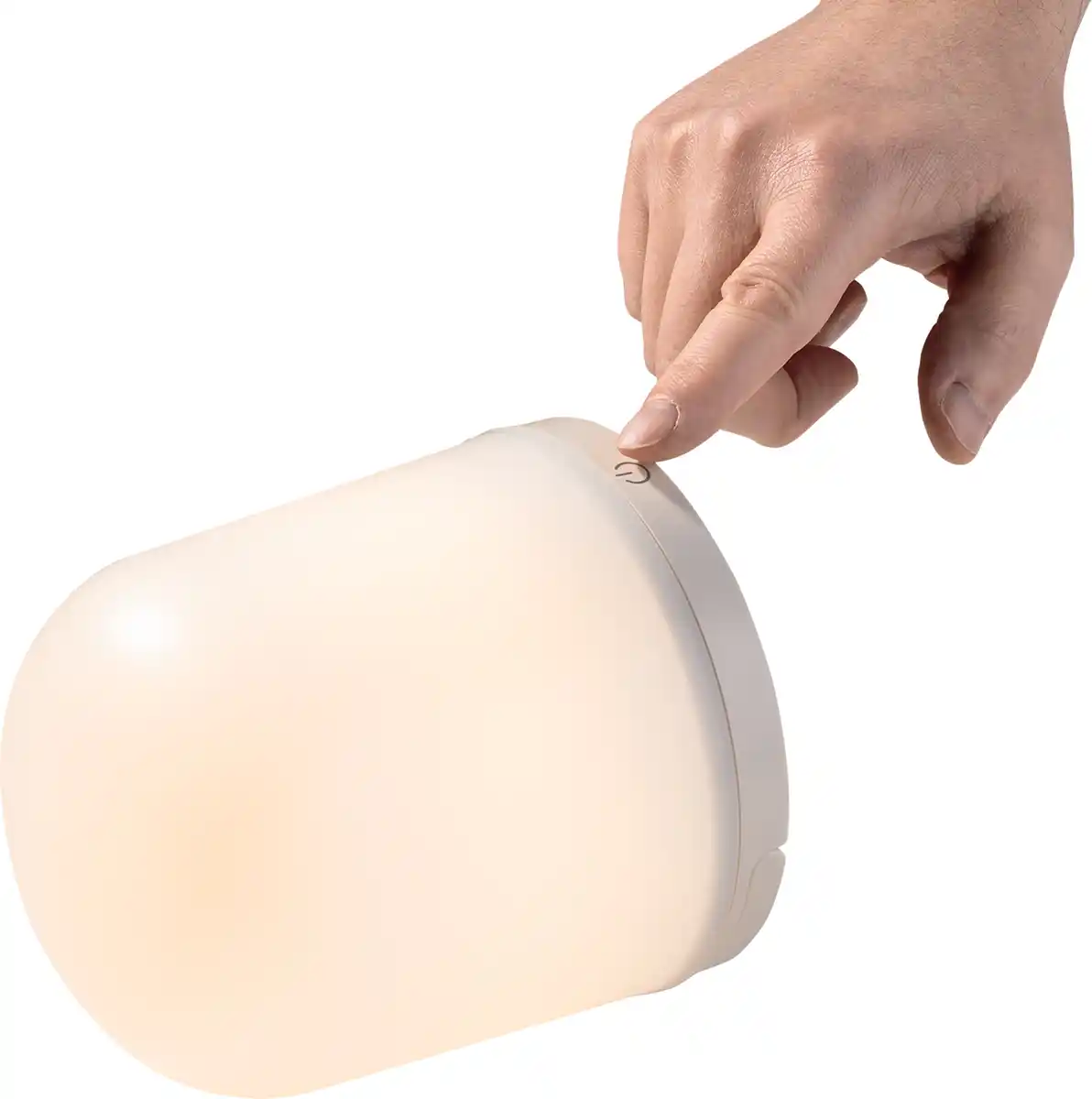 Bild 2 von IDEENWELT LED Campingleuchte Beige