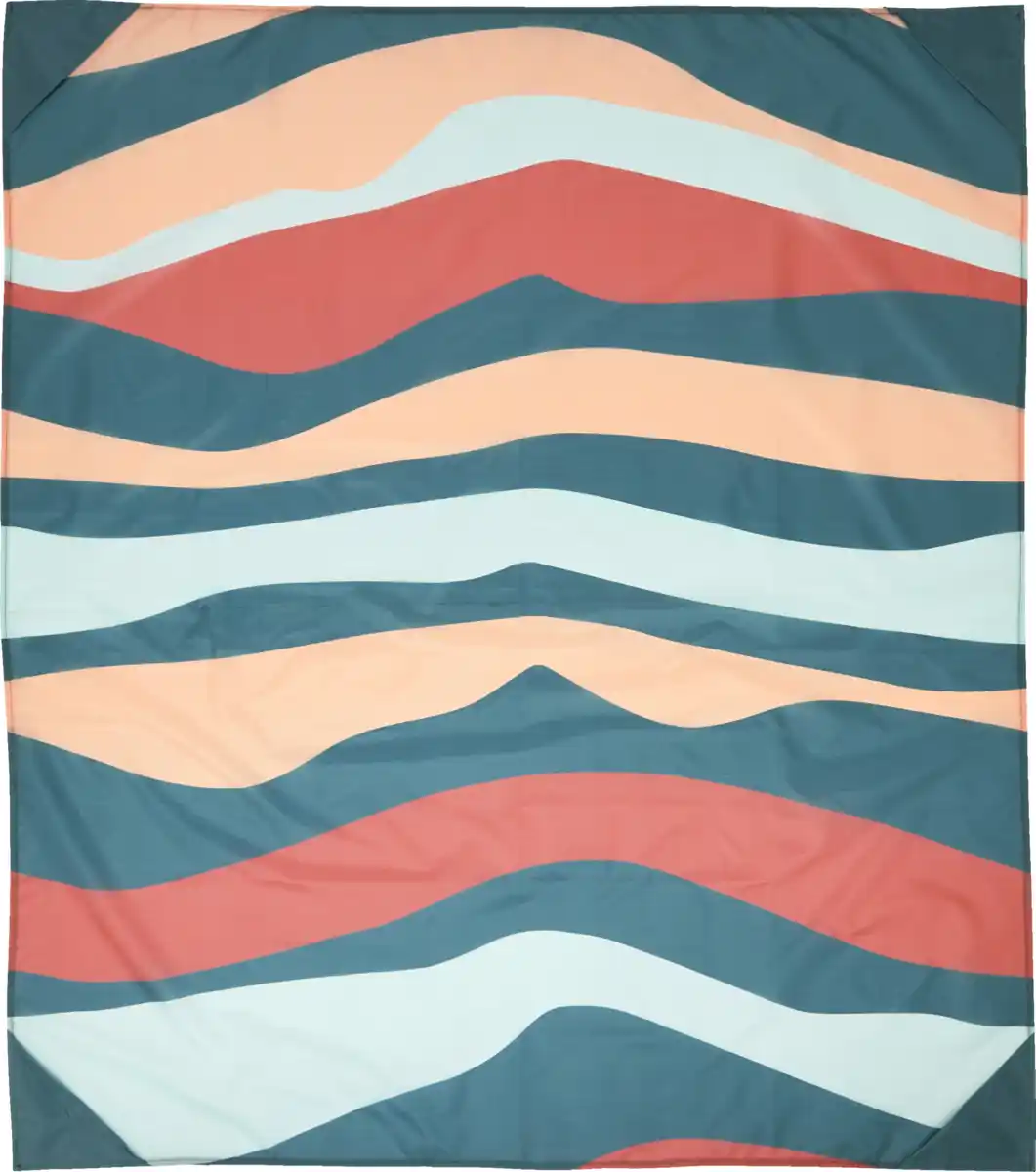 Bild 1 von IDEENWELT Picknickdecke 130 x 150 cm Streifen