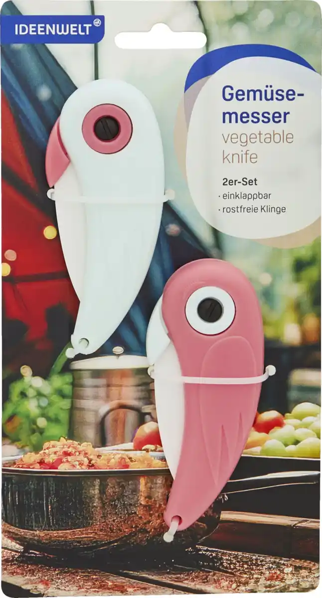 Bild 1 von IDEENWELT Keramik-Gemüsemesser 2er-Set