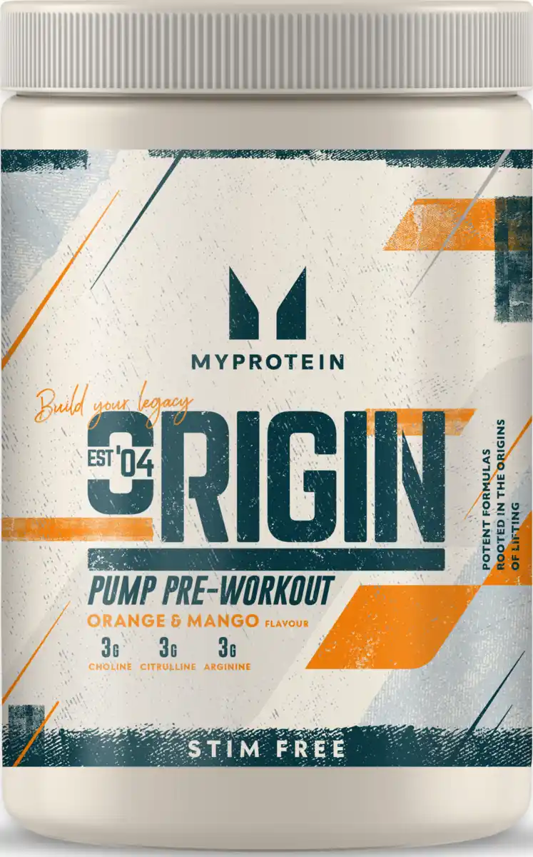 Bild 1 von Myprotein Origin Pre-Workout Stim Free, Orange & Mango, 600 g