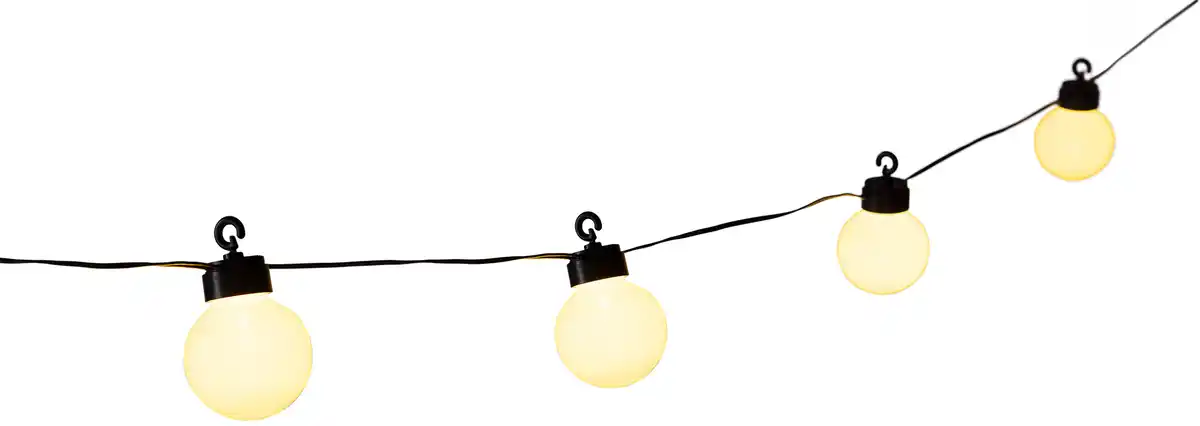 Bild 3 von IDEENWELT Akku-Lichterkette mit 10 Lichtern