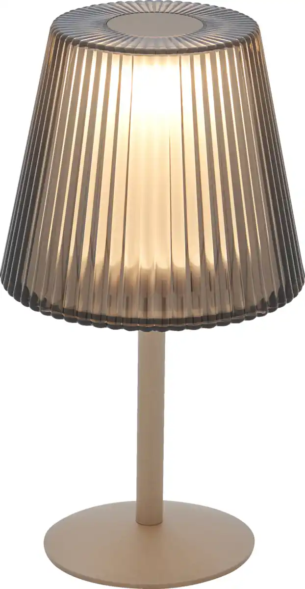 Bild 1 von IDEENWELT Outdoor-Tischleuchte Grau