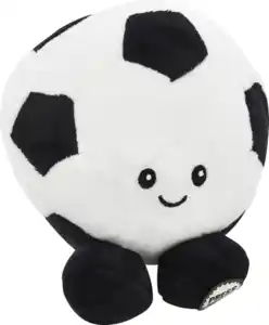 IDEENWELT WM-Plüsch Fußball schwarz/weiß