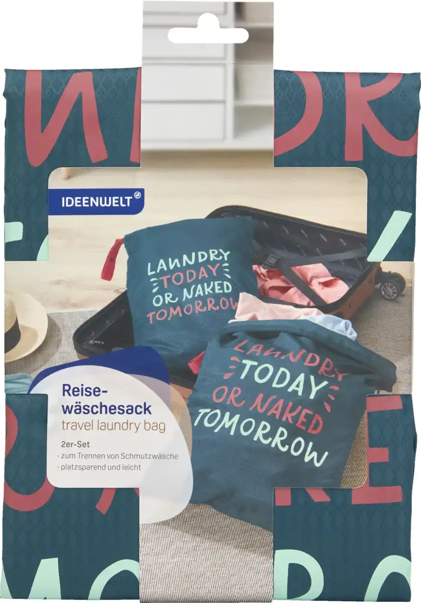Bild 2 von IDEENWELT Reisewäschesack 2er-Set