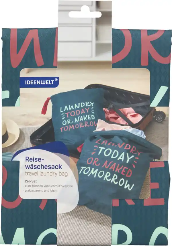 Bild 2 von IDEENWELT Reisewäschesack 2er-Set