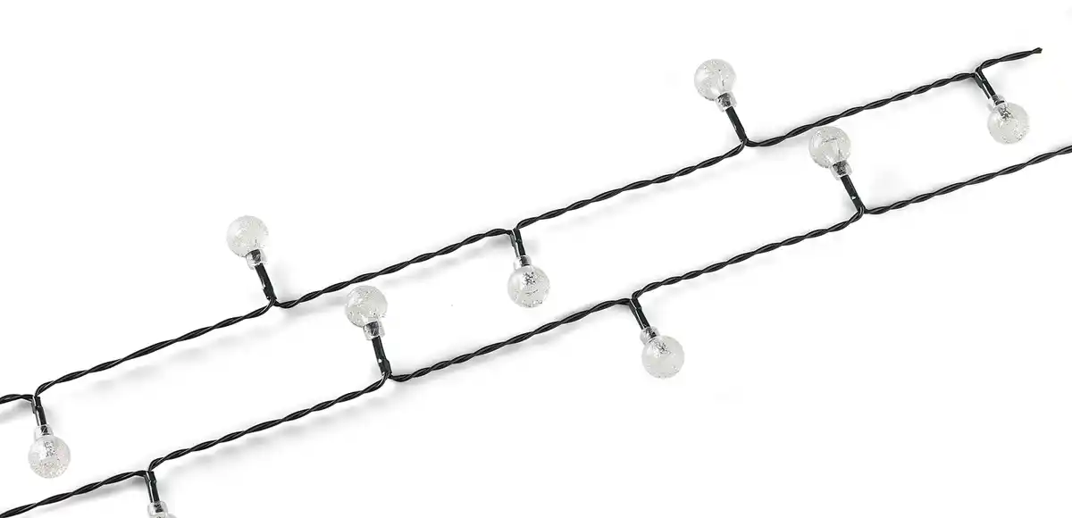 Bild 2 von IDEENWELT Solar-Lichterkette mit 50 Lichtern